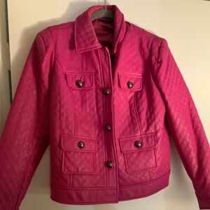 G by Giuliana Faux Leather jacket.